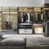 Sculpted in Glass and Timber The Versatile Sectional Wardrobe